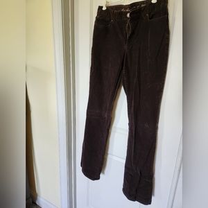 Eddie Bauer brown corduroy 12Tall